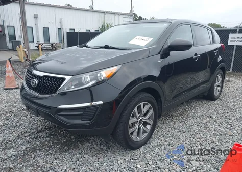 2016 Kia Sportage Lx from USA, damaged, VIN KNDPBCACXG7847970